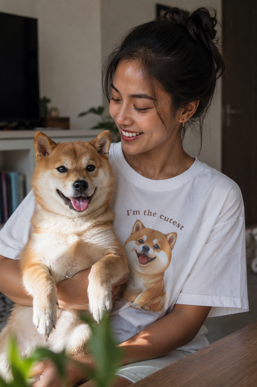decale lookbook — look 03 — pet portrait, wearable and personal